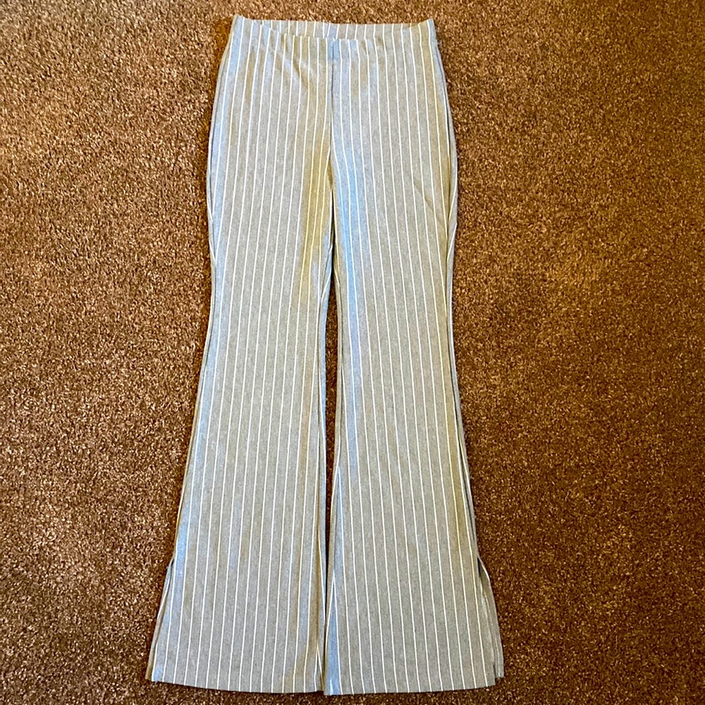 H&M Divided Flare Grey Pants | Women Size Small